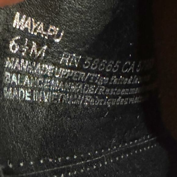 Abound Women's Black Pointed-Toe Mule Heel Faux Leather Upper Size 6.5M - Picture 7 of 8